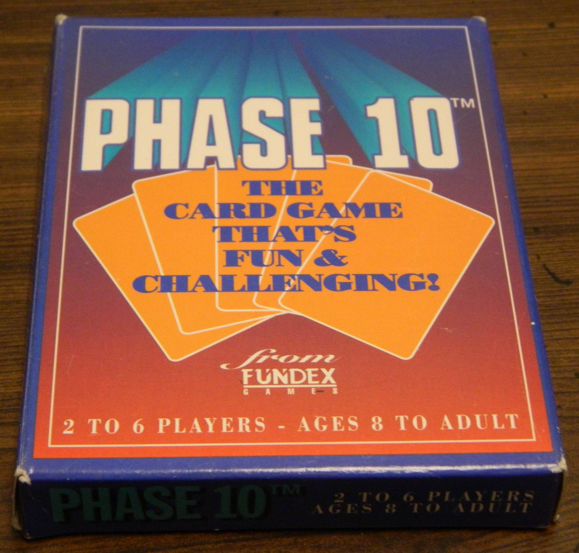 phase 10 directions card game