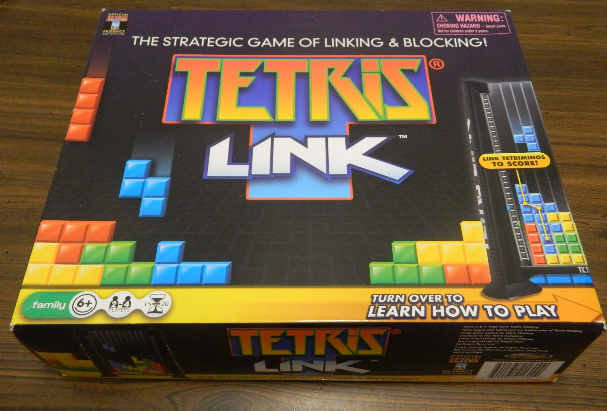 Tetris Link Board Game Review and Rules - Geeky Hobbies