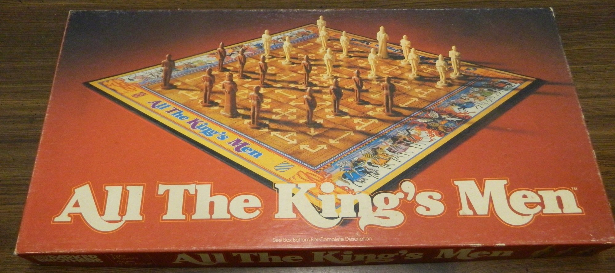 All The King’s Men (AKA Smess: The Ninny’s Chess) Board Game Review and Rules