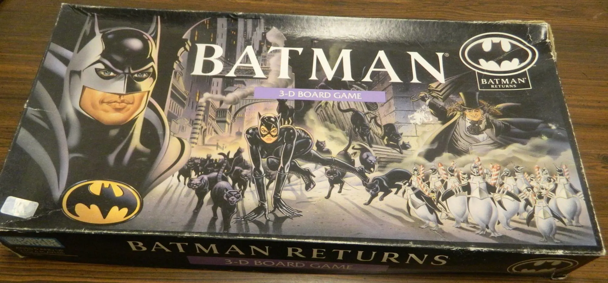 Batman Returns 3-D Board Game Review and Rules - Geeky Hobbies
