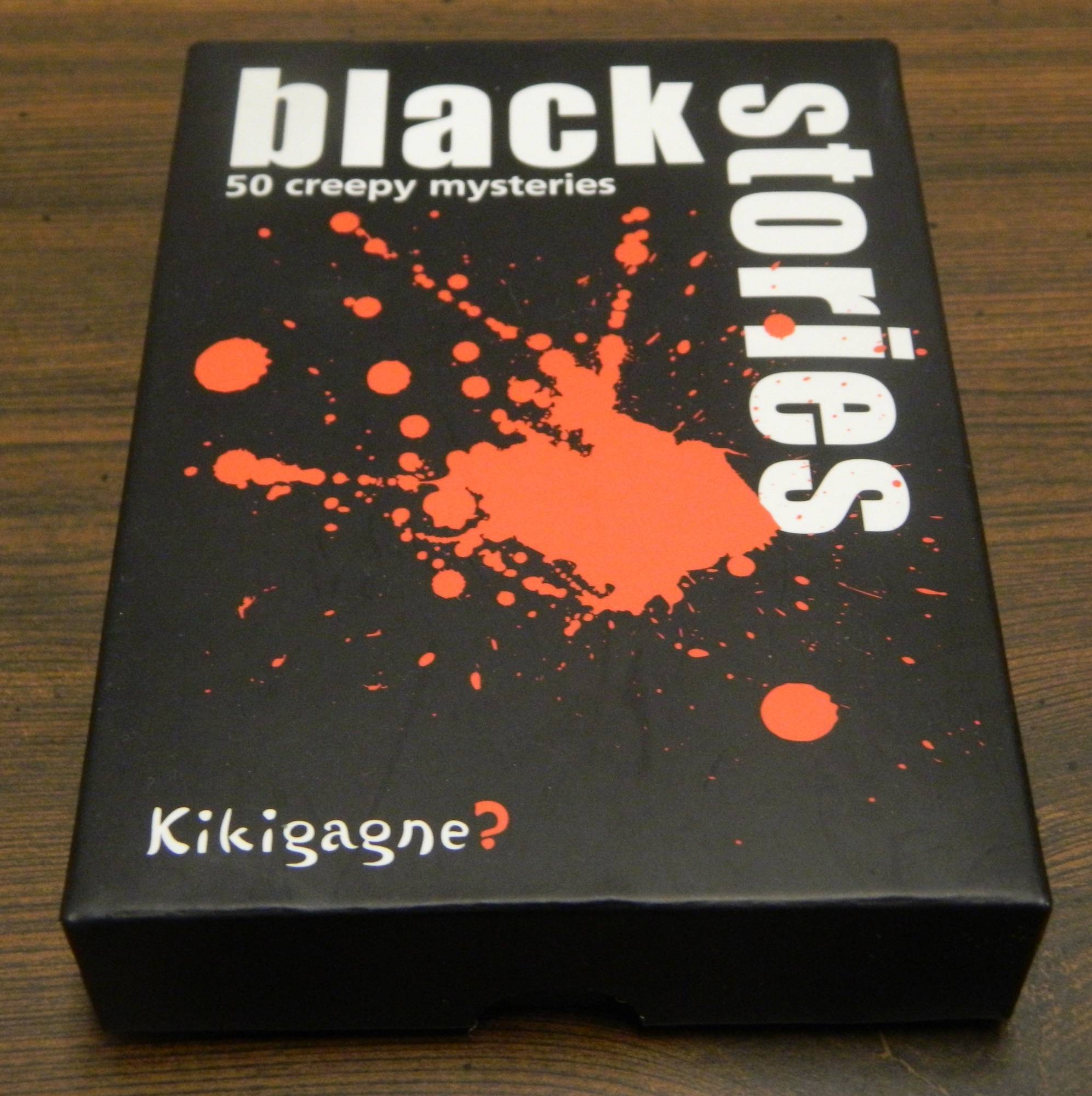 snijder leeg Nationale volkstelling Black Stories Card Game Review and Rules - Geeky Hobbies