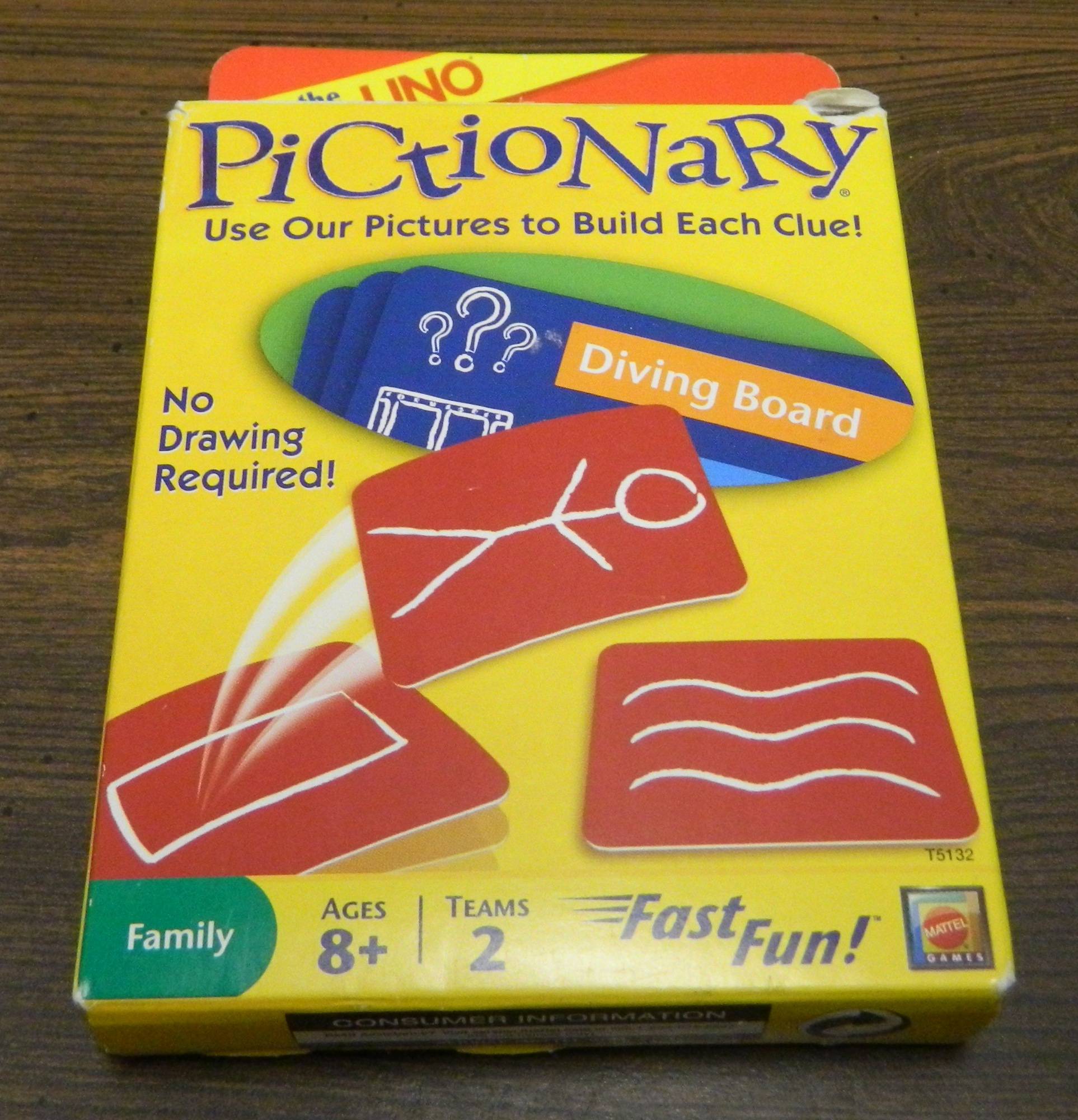 hard pictionary cards