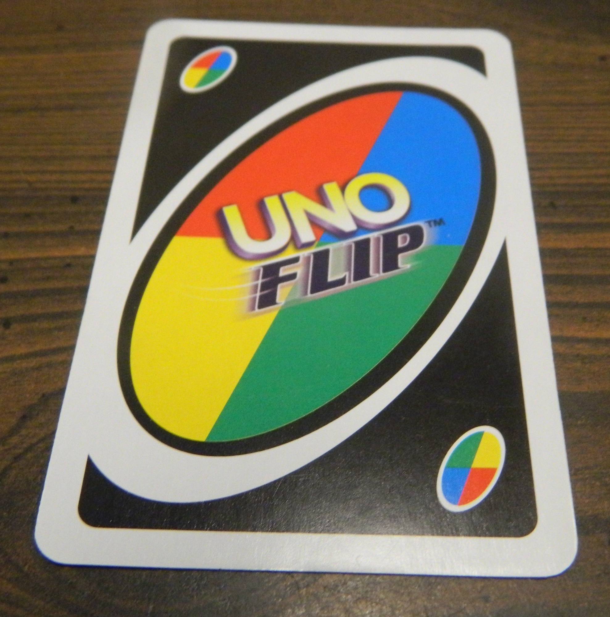 UNO Flip Card Game Review and Rules Geeky Hobbies
