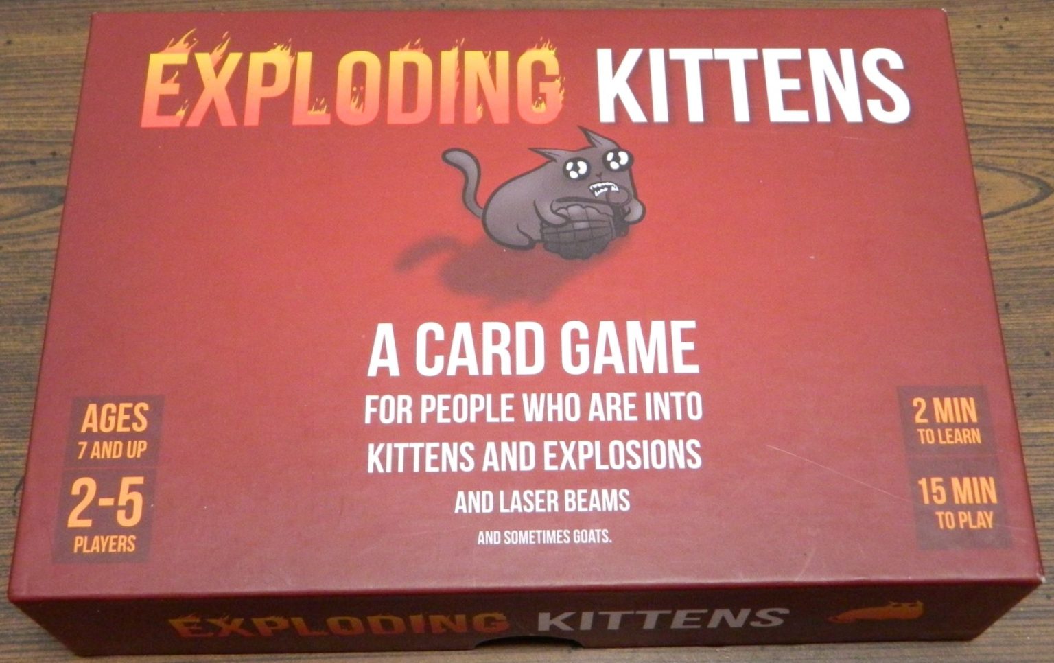 review exploding kittens card game