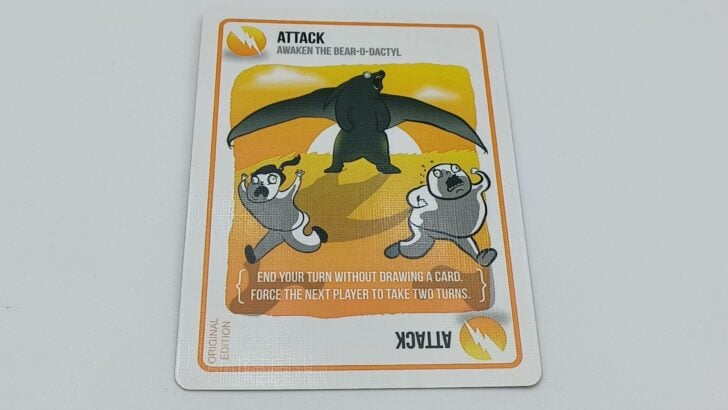 Attack card
