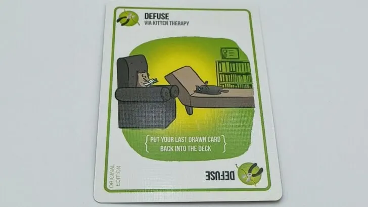 Defuse card