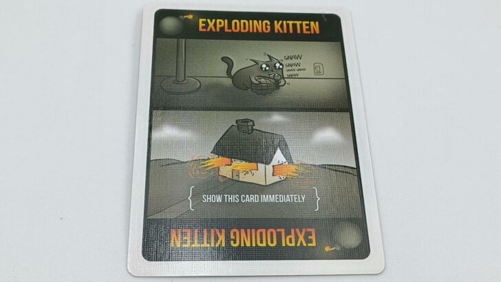 Exploding Kitten card