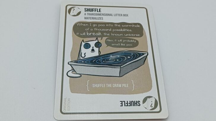 Shuffle card