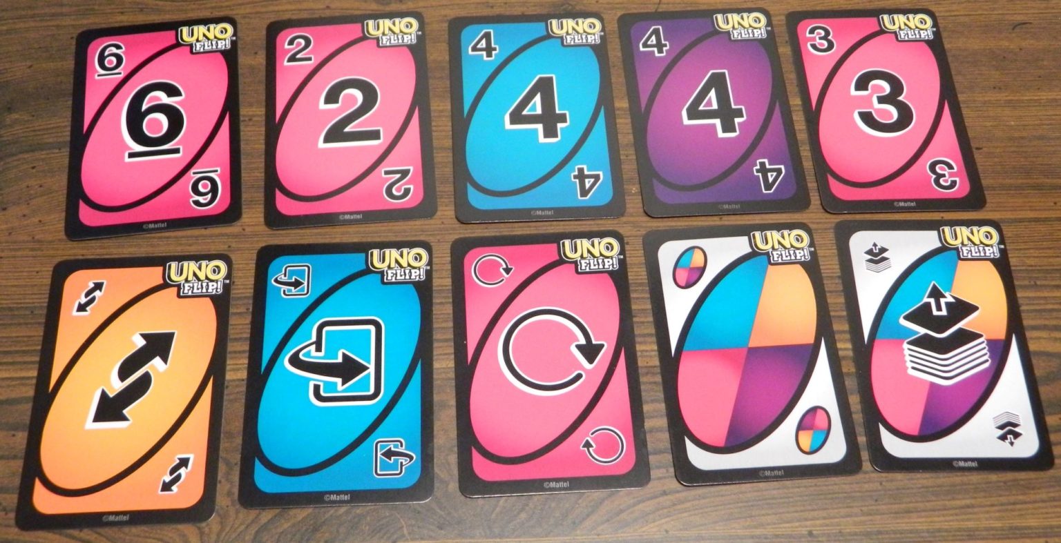 Uno Flip Card Game Review And Rules Geeky Hobbies