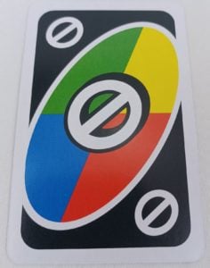 This is your sign to be a wild card. . . . #UNO #GameNight