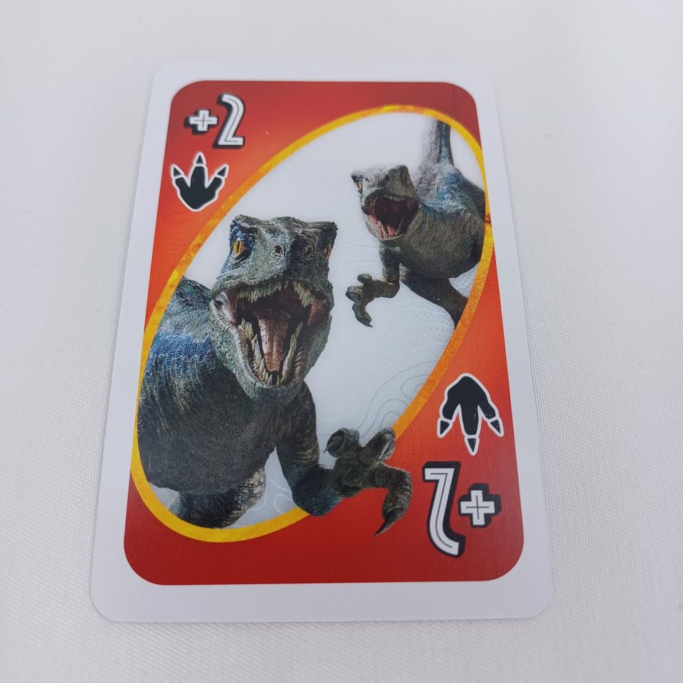 How To Play Uno Jurassic World Dominion Card Game Review Rules And Instructions Geeky Hobbies 