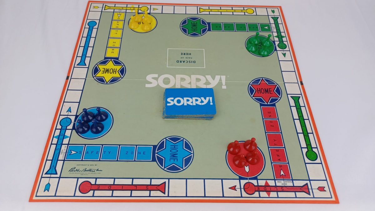 Sorry! Board Game: Rules and Instructions for How to Play - Geeky Hobbies