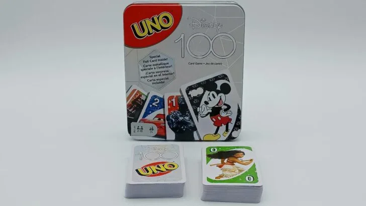 UNO Disney 100 Rules And Cards - Learning Board Games