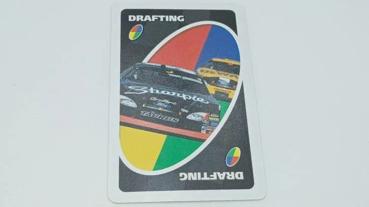 Wild Drafting Card in UNO NASCAR