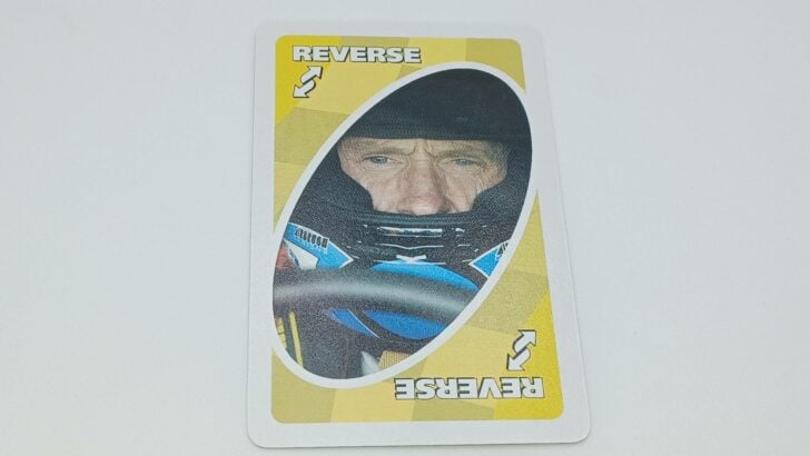 Reverse card in UNO NASCAR