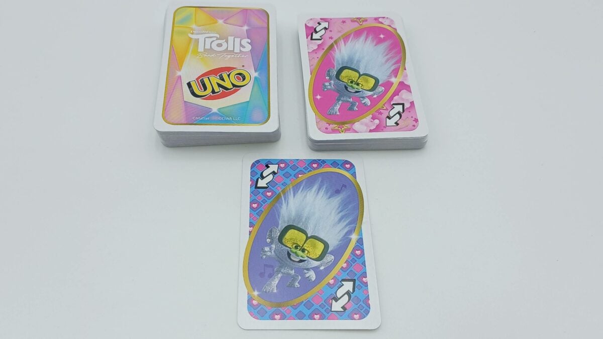 UNO Trolls Band Together Card Game Rules and Instructions for How to