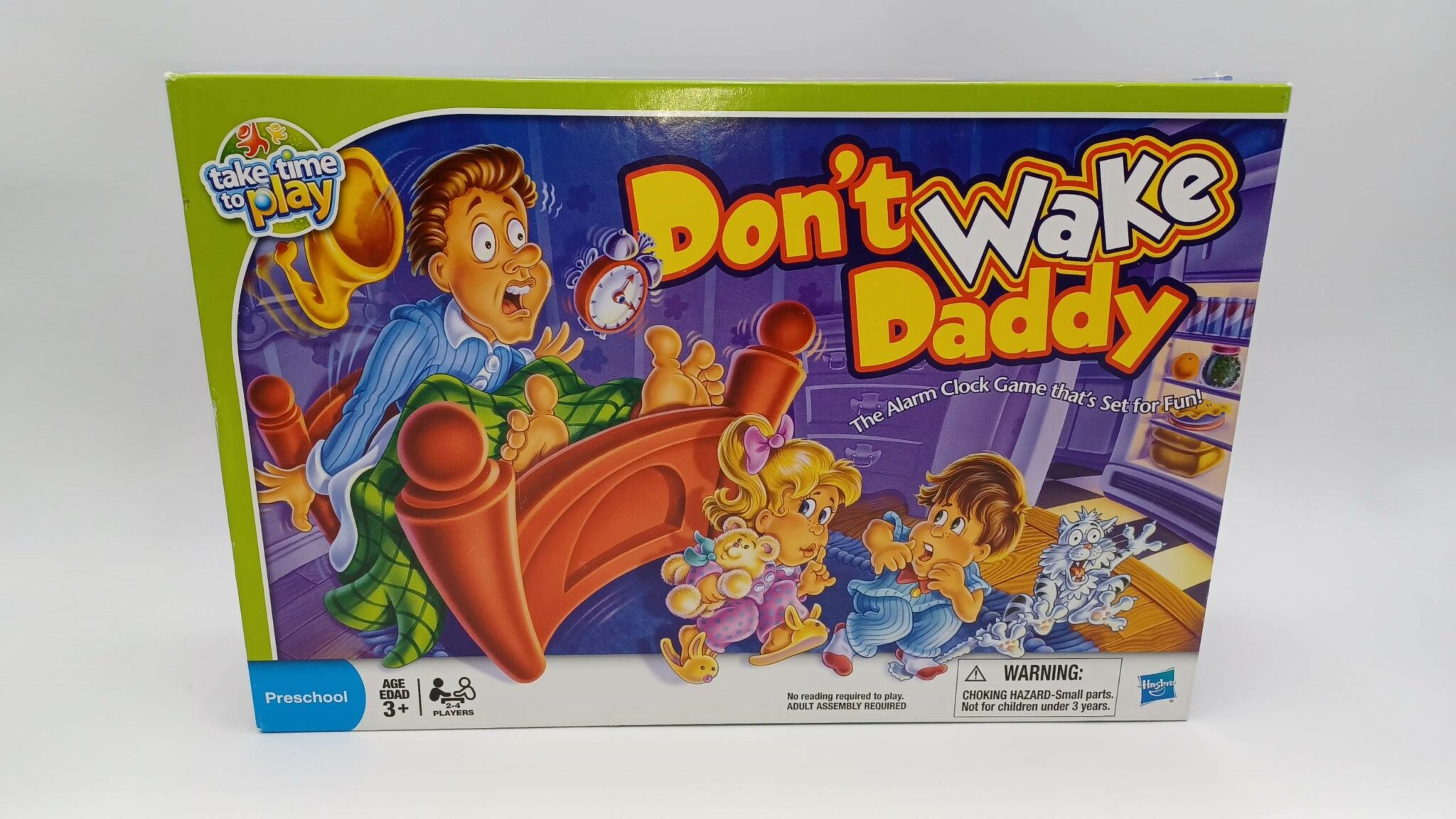 Don't Wake Daddy Board Game Rules and Instructions for How to Play