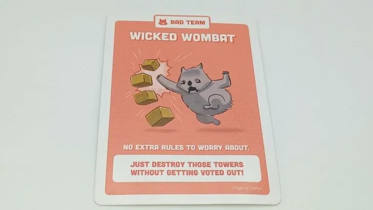 Wicked Wombat card