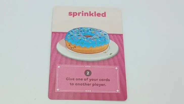 Sprinkled card