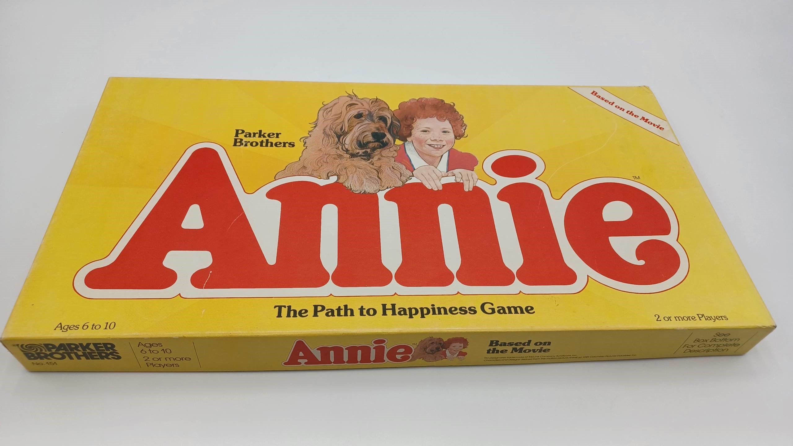 Annie (1981) Board Game: Rules for How to Play - Geeky Hobbies