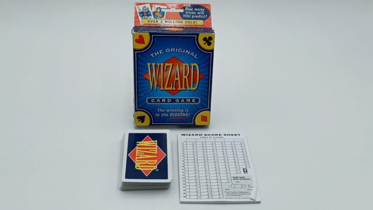 Components for The Original Wizard Card Game