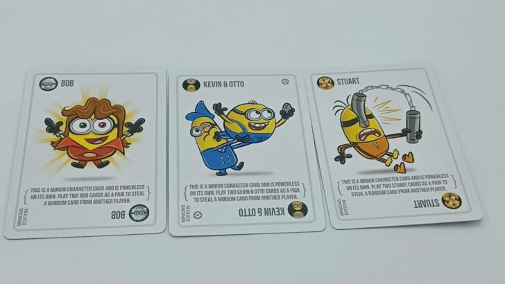 Minion Character cards