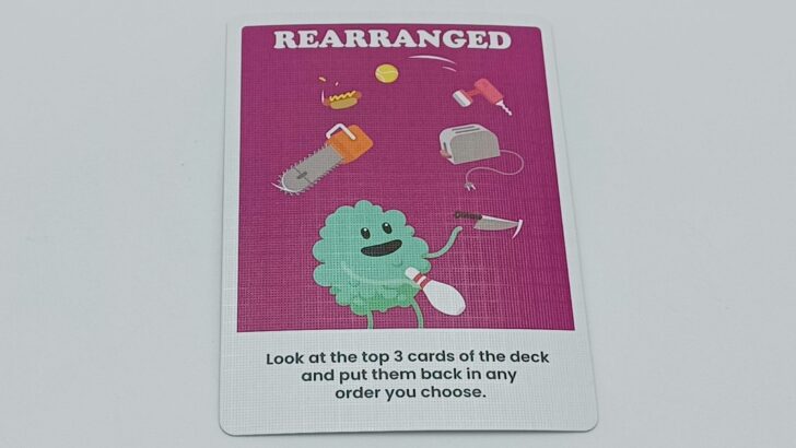 Rearranged card