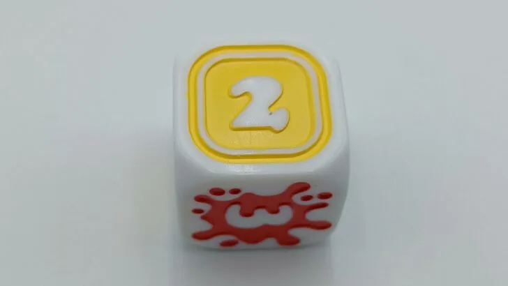 Rolling a two on the die