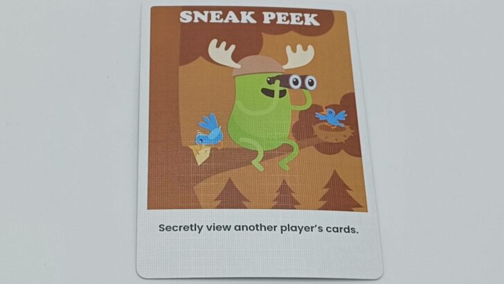 Sneak Peek card