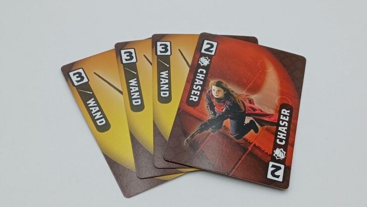 Stealing a set of item cards with a Chaser card