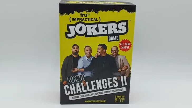 Box for Impractical Jokers Game Box of Challenges
