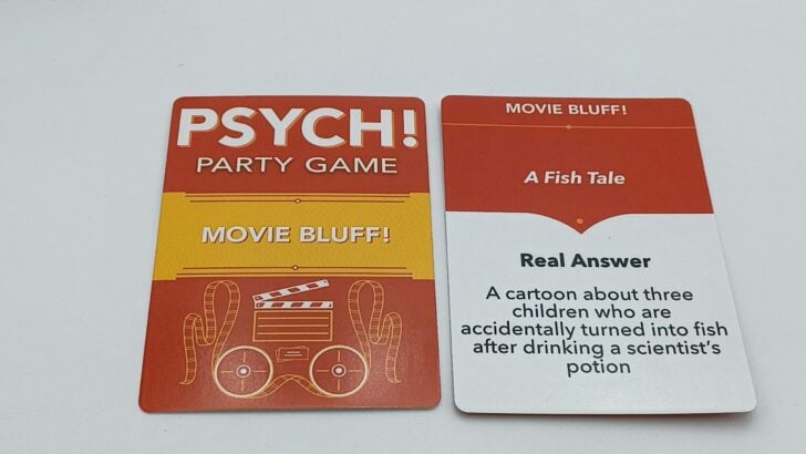 Movie Bluff! card