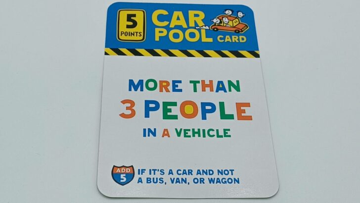 Car Pool card