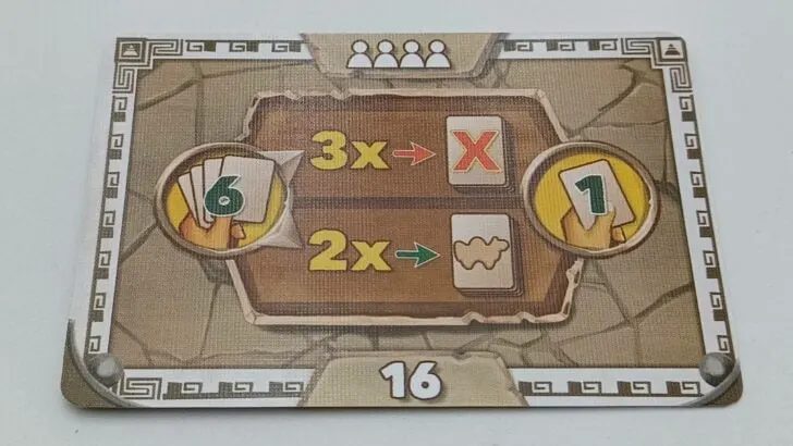 Leg setup card in Camel Up The Card Game