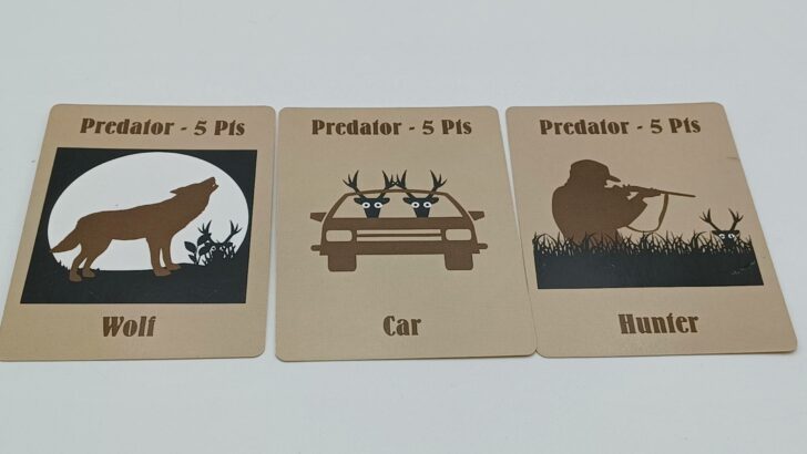 Creating a rack in Deer in the Headlights Board Game