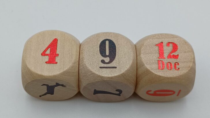 Rolling three numbers