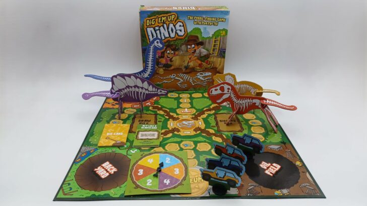 Components for Dig 'Em Up Dinos