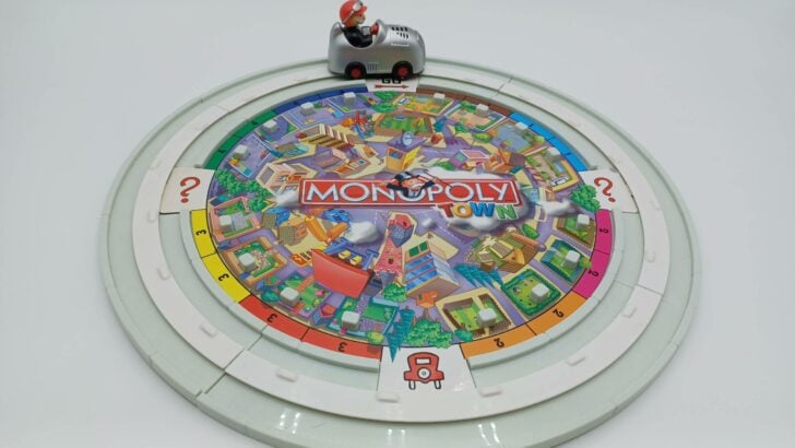 Set up for Monopoly Town