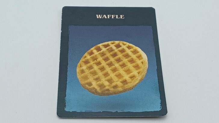 Receiving a Waffle card at the start of the game