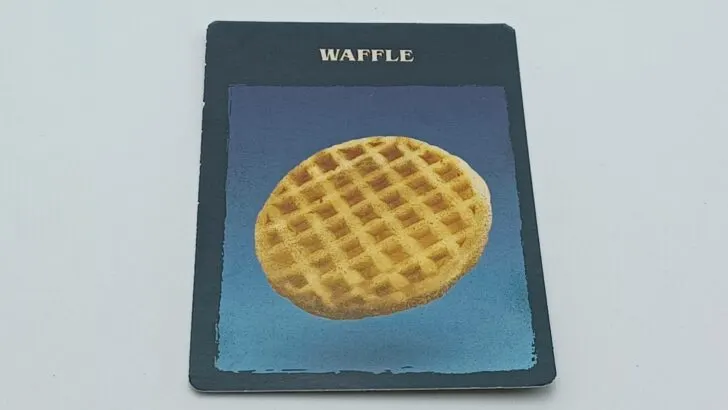 Receiving a Waffle card at the start of the game