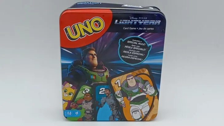 Box for UNO Disney Pixar Lightyear