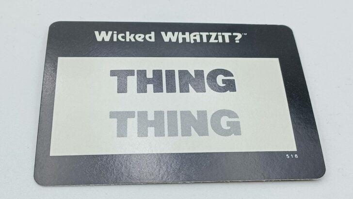 Wicked Whatzit? card