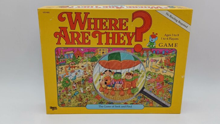 Box for Where Are They? Game