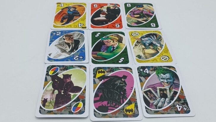 Scoring in UNO Batman 2024