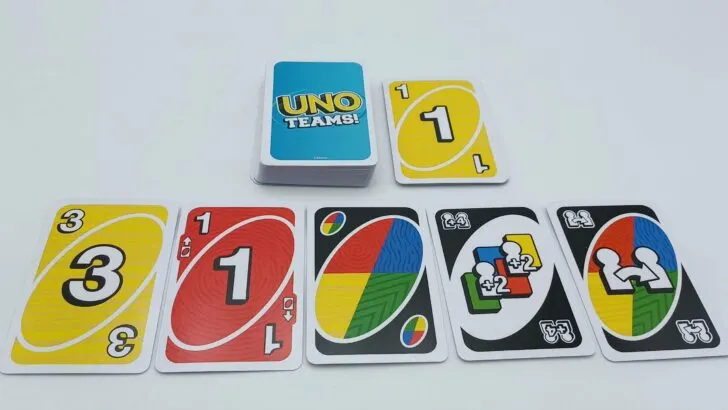 Playing a card to match a yellow one