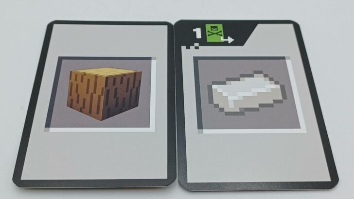 Iron and Wood Item cards