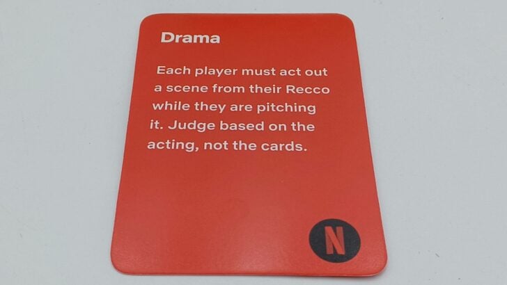 Drawing a Drama card