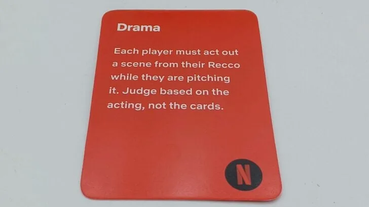 Drawing a Drama card