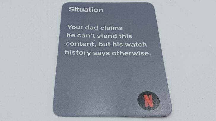 Situation card in Netflix Trending Now