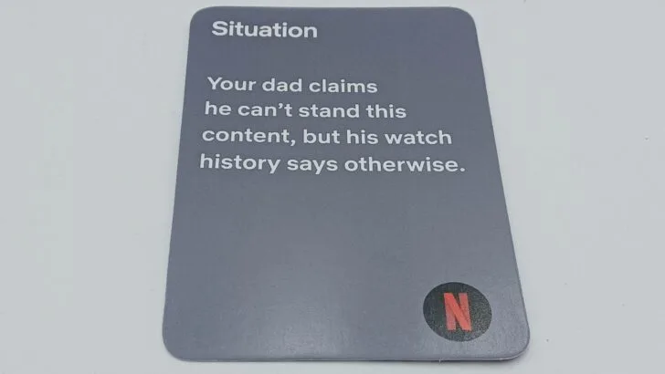 Situation card in Netflix Trending Now